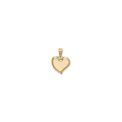 Teardrop Heart Pendant (14K) front - Lucky Diamond - New York