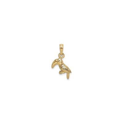 Toucan Bird Pendant (14K) front - Lucky Diamond - New York