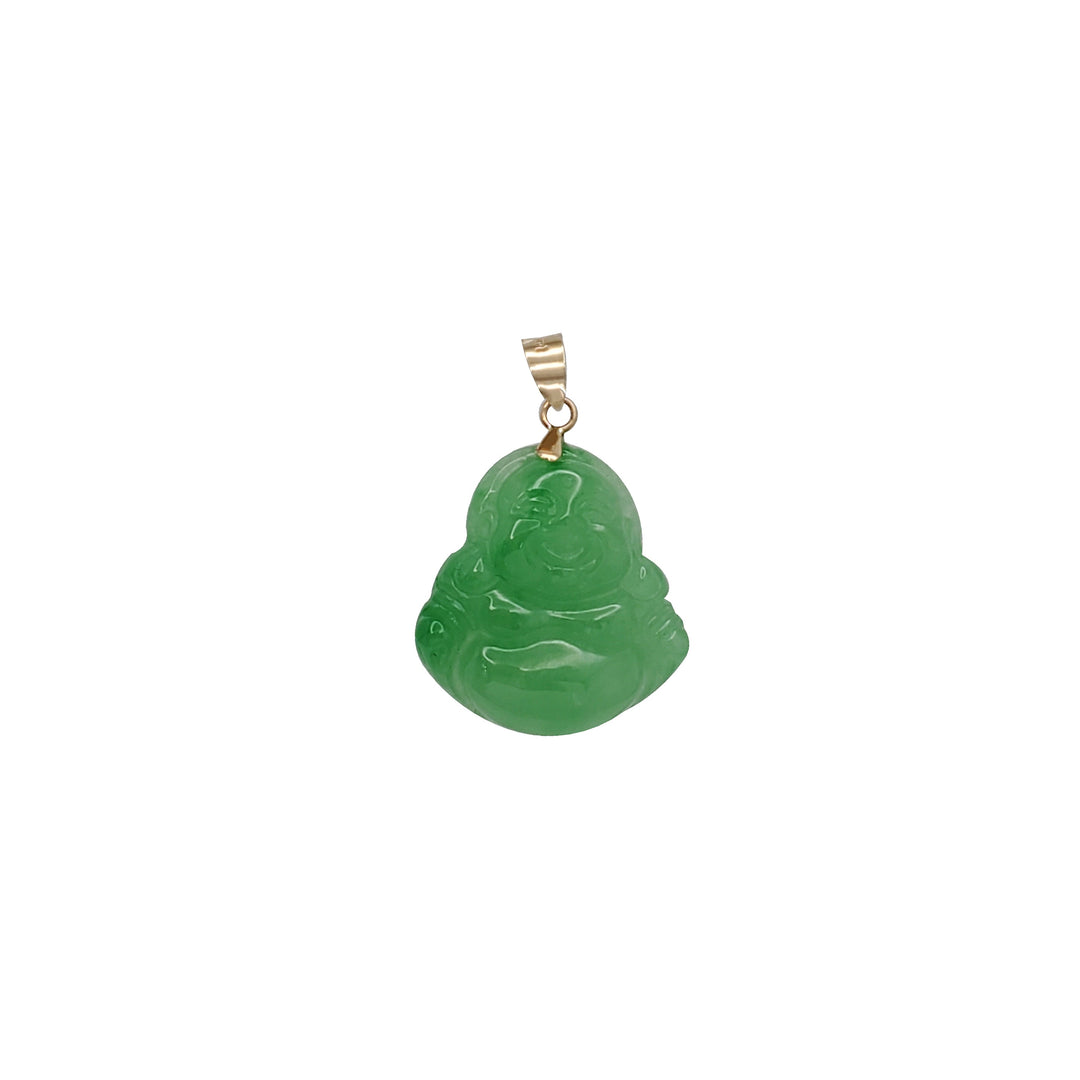 14k Jadeite Buddha outlets Pendant